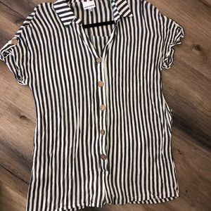 Vici romper striped
